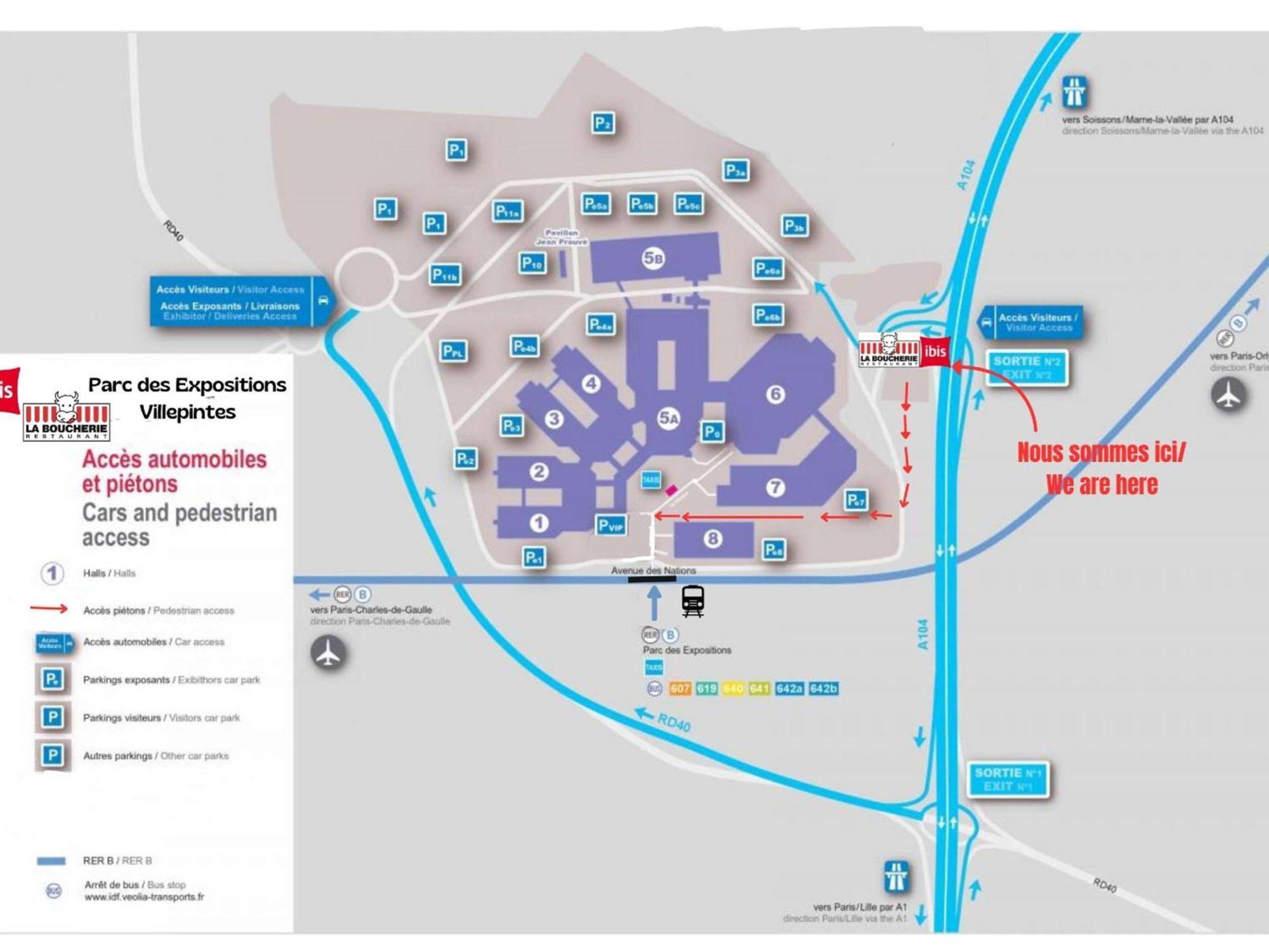Ibis Paris Nord Villepinte Parc Des Expositions Luaran gambar